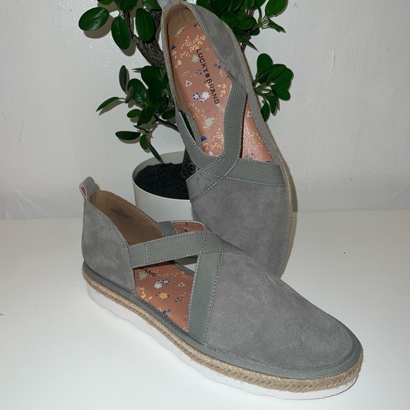 LUCKY BRAND JENIFE ESPADRILLE PLATFORM SLIP-ON - Picture 3 of 10